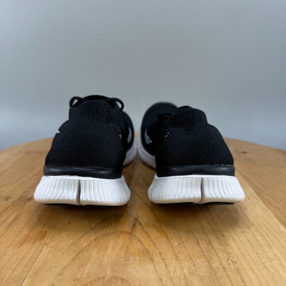 Nike Free 5.0+ Flyknit Women's Size 8.5 Shoes Black Running Sneakers 615806-010 - Picture 4 of 9